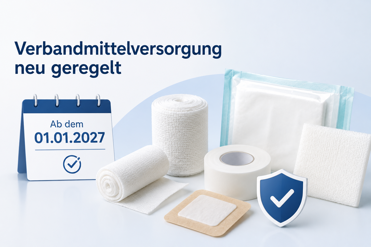 Verbandmittelversorgung neu geregelt